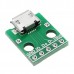 Плата-перехідник Micro USB до DIP 2.54 мм