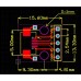 Плата-перехідник Micro USB до DIP 2.54 мм