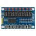 Модуль індикації та управління LED&KEY TM1638 (8 індикаторів + 8 світлодіодів + 8 кнопок) Модуль індикації та управління LED&KEY TM1638 (8 індикаторів + 8 світлодіодів + 8 кнопок)