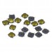 Кнопка тактова, мембранна TS-C003 4x4x0.8мм 4pin SMD