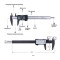 Штангенциркуль цифровий електронний Digital caliper 150 мм